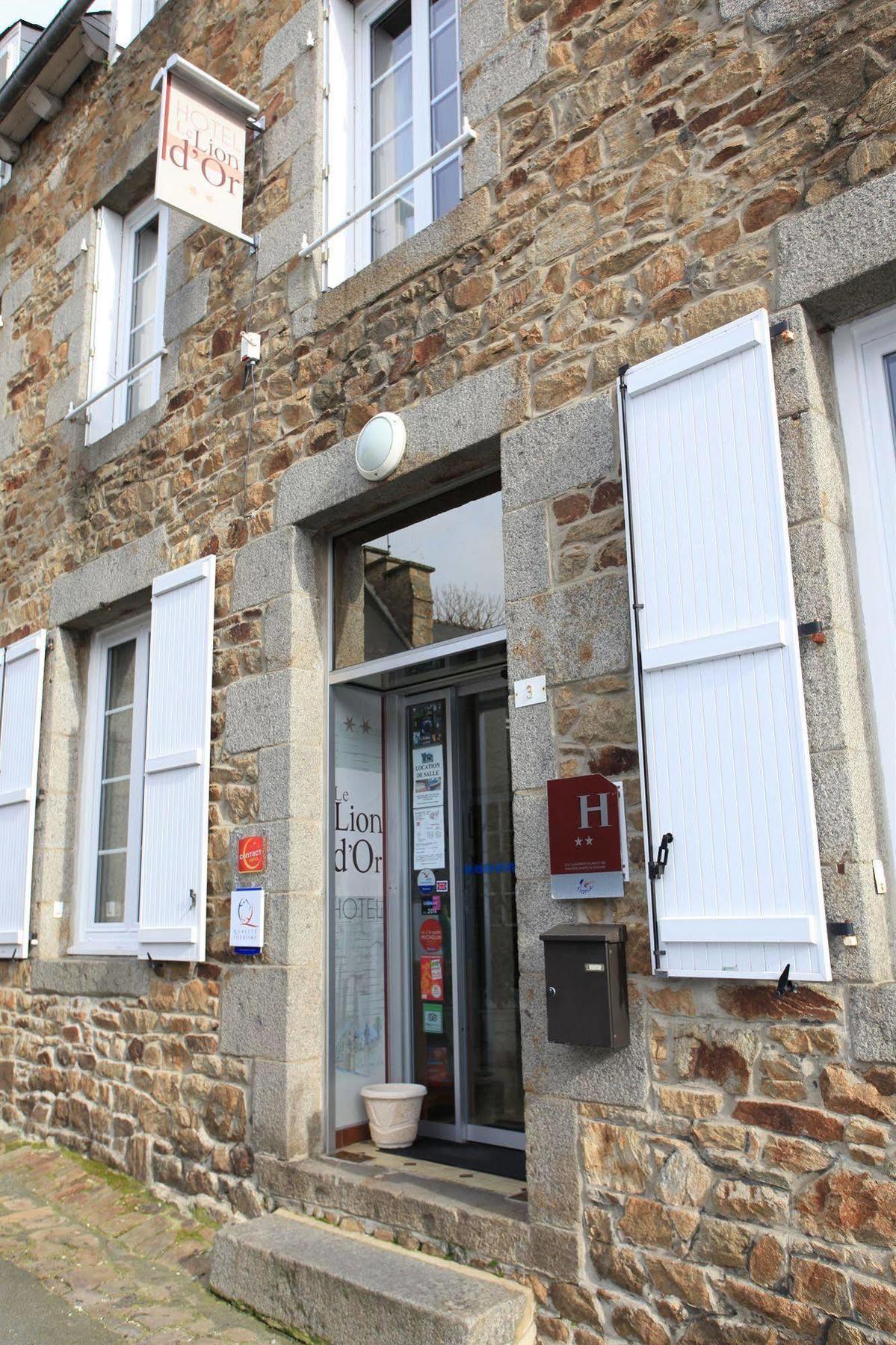 Contact Hotel - Hotel Le Lion D'Or Lamballe Bagian luar foto